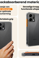 Nomfy Nomfy OPPO Reno14 Hoesje Shockproof Met 2x Screenprotector