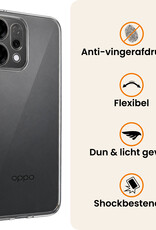 Nomfy Nomfy OPPO Reno14 Hoesje Siliconen - Transparant