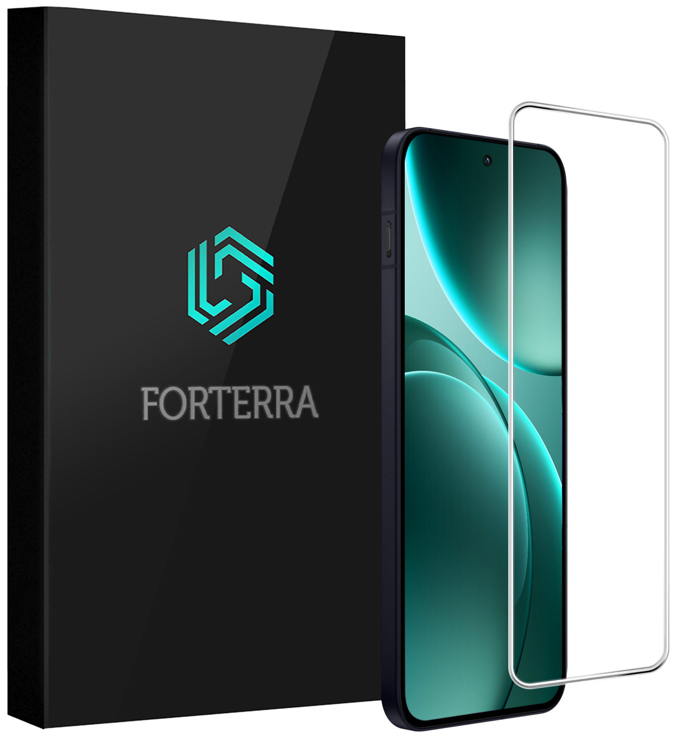 Forterra Forterra OPPO Find X9 Screenprotector Glas