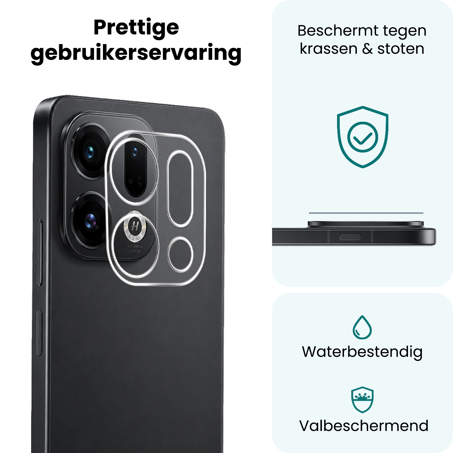 Forterra Forterra OPPO Find X9 Camera Screenprotector