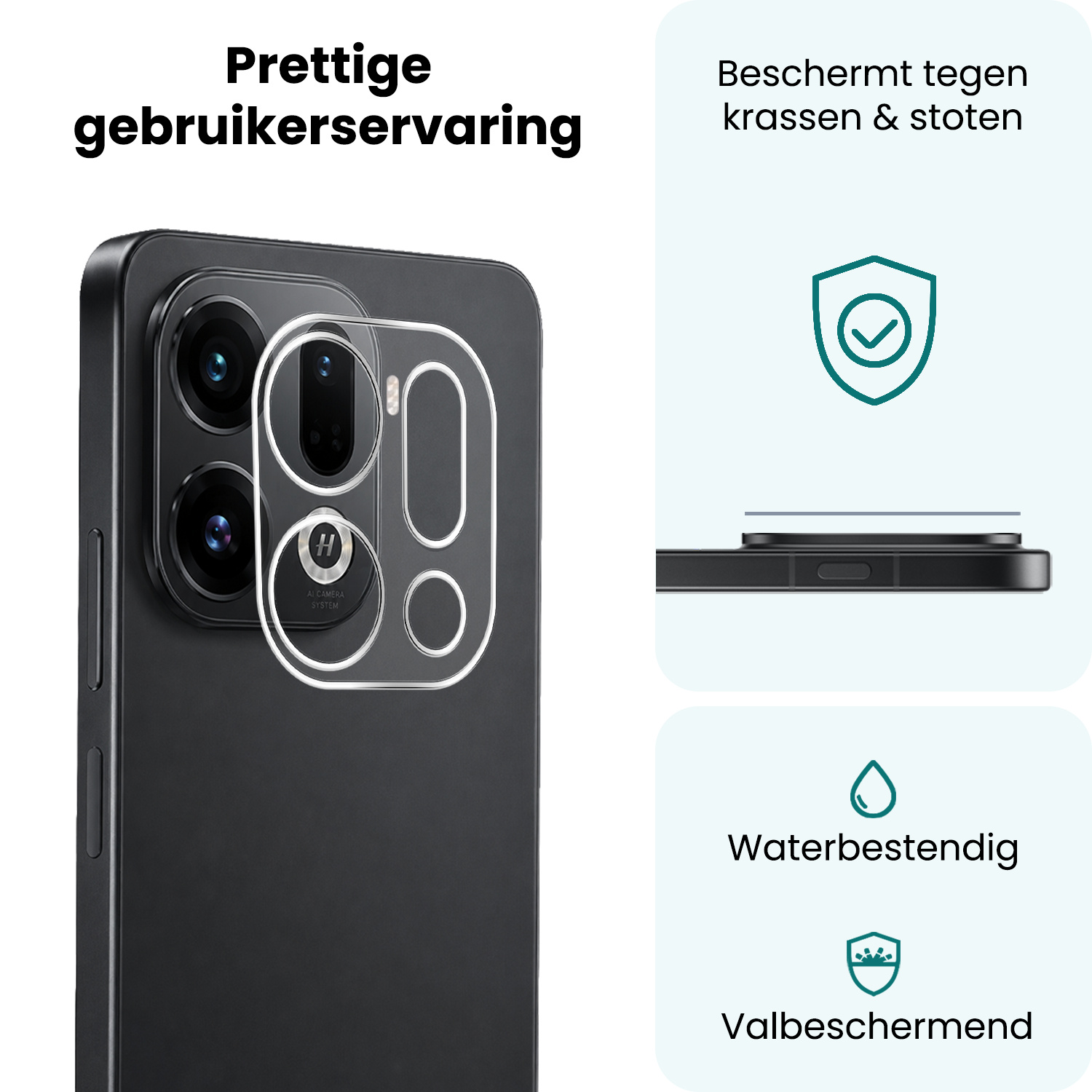 Forterra Forterra OPPO Find X9 Pro Camera Screenprotector