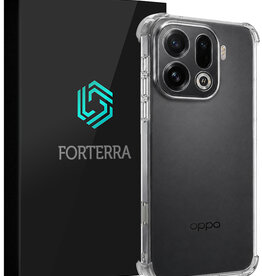 Forterra Forterra OPPO Find X9 Pro Hoesje Shockproof - Transparant