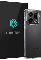 Forterra Forterra OPPO Find X9 Pro Hoesje Siliconen - Transparant