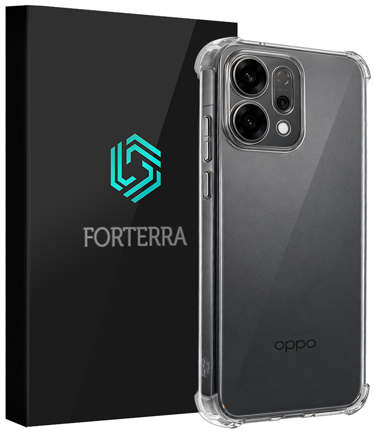 Forterra Forterra OPPO Reno14 Hoesje Shockproof - Transparant