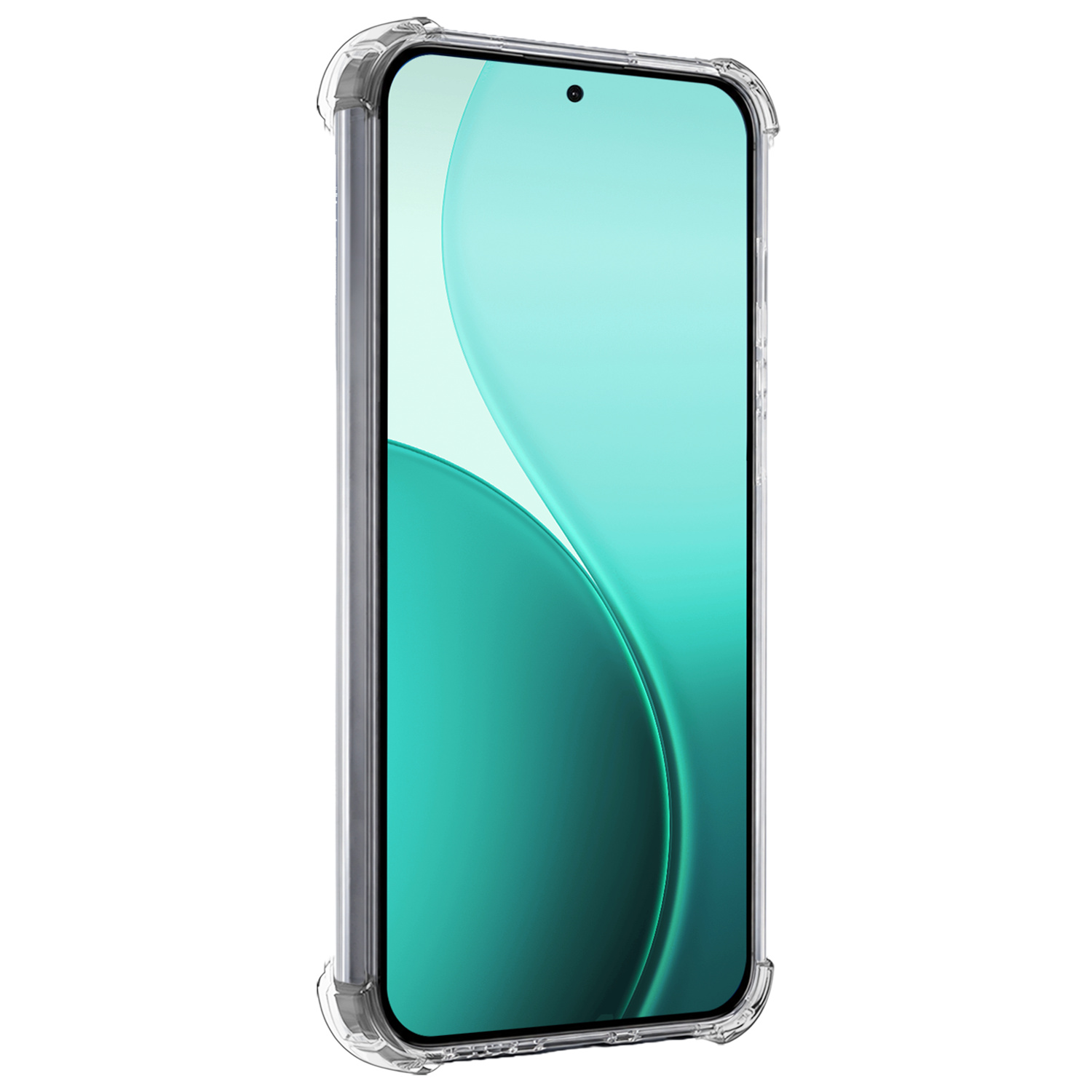 Forterra Forterra OPPO Reno14 Hoesje Shockproof - Transparant - 2 PACK