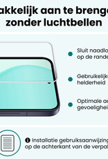 Forterra Forterra OPPO Reno14 Hoesje Siliconen Met Screenprotector - Zwart