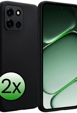 BASEY. BASEY. OnePlus Nord 6 Hoesje Siliconen - Zwart - 2 PACK
