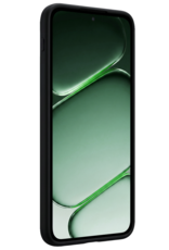 BASEY. BASEY. OnePlus Nord 6 Hoesje Siliconen Met Screenprotector - Zwart