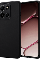 NoXx NoXx OnePlus Nord 6 Hoesje Siliconen - Zwart