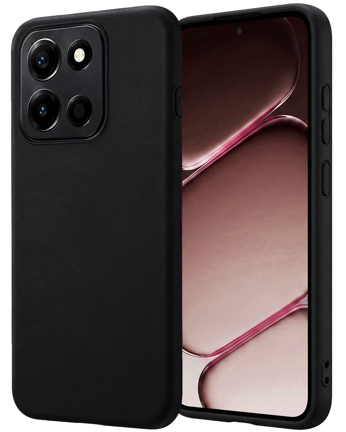 NoXx NoXx OnePlus Nord 6 Hoesje Siliconen - Zwart