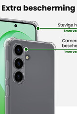 BASEY. BASEY. Samsung Galaxy S26 FE Hoesje Shockproof - Transparant
