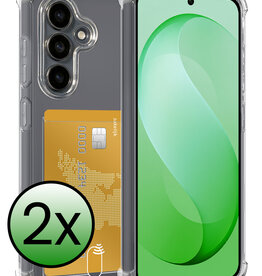 BASEY. BASEY. Samsung Galaxy S26 FE Hoesje Pashouder - 2 PACK