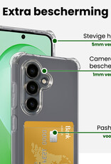 BASEY. BASEY. Samsung Galaxy S26 FE Hoesje Pashouder - 2 PACK