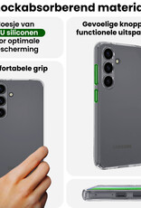 BASEY. BASEY. Samsung Galaxy S26 FE Hoesje Siliconen - Transparant - 2 PACK