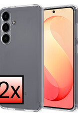 NoXx NoXx Samsung Galaxy S26 FE Hoesje Siliconen - Transparant