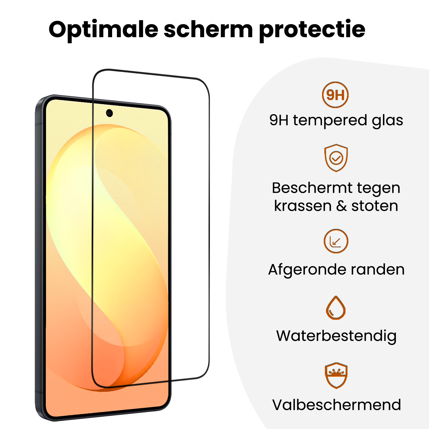 Nomfy Nomfy Samsung Galaxy S26 FE Screenprotector Perfect Fit Kit - 2 PACK