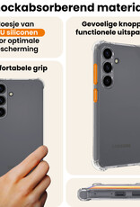 Nomfy Nomfy Samsung Galaxy S26 FE Hoesje Shockproof - Transparant - 2 PACK