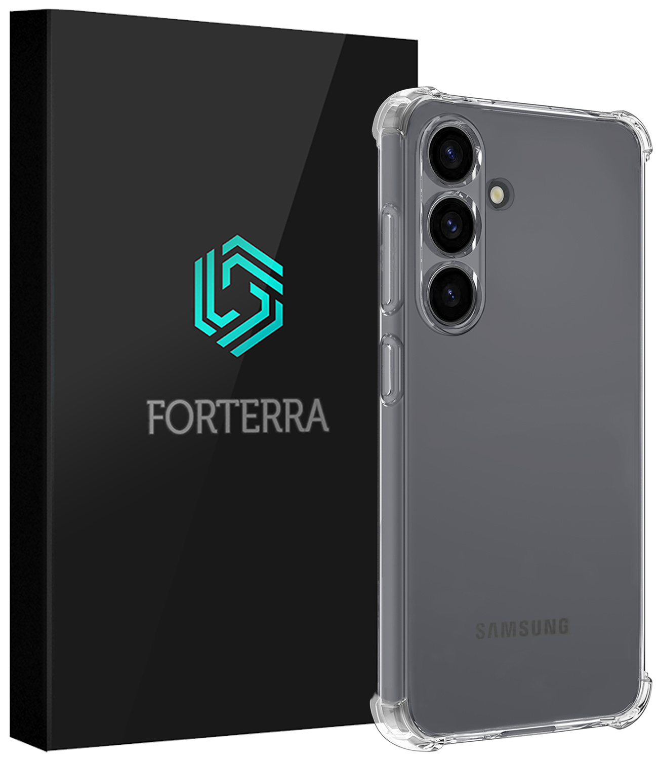 Forterra Forterra Samsung Galaxy S26 FE Hoesje Shockproof - Transparant