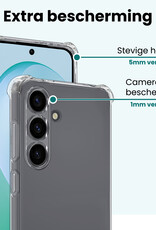 Forterra Forterra Samsung Galaxy S26 FE Hoesje Shockproof - Transparant