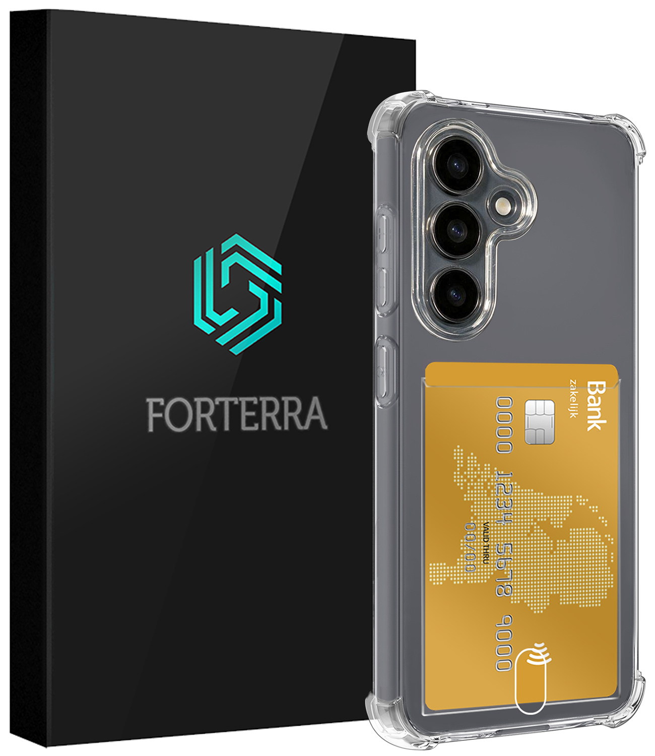 Forterra Forterra Samsung Galaxy S26 FE Hoesje Pashouder