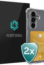 Forterra Forterra Samsung Galaxy S26 FE Hoesje Pashouder - 2 PACK