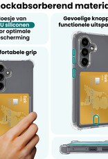 Forterra Forterra Samsung Galaxy S26 FE Hoesje Pashouder - 2 PACK