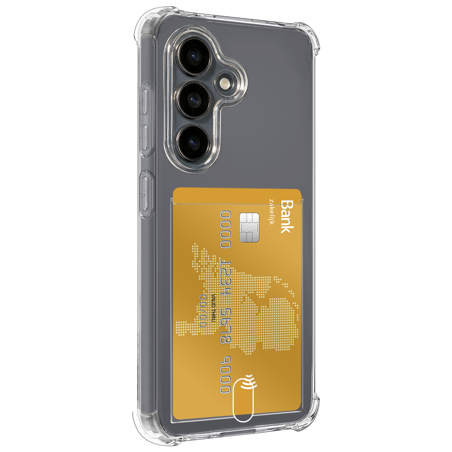 Forterra Forterra Samsung Galaxy S26 FE Hoesje Pashouder - 2 PACK