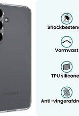 Forterra Forterra Samsung Galaxy S26 FE Hoesje Siliconen - Transparant