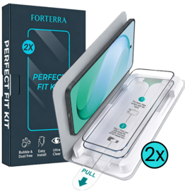 Forterra Forterra Samsung Galaxy S26 FE Screenprotector Perfect Fit Kit - 2 PACK
