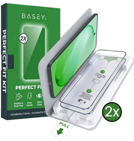 BASEY. BASEY. Samsung Galaxy S26 FE Screenprotector Perfect Fit Kit - 2 PACK