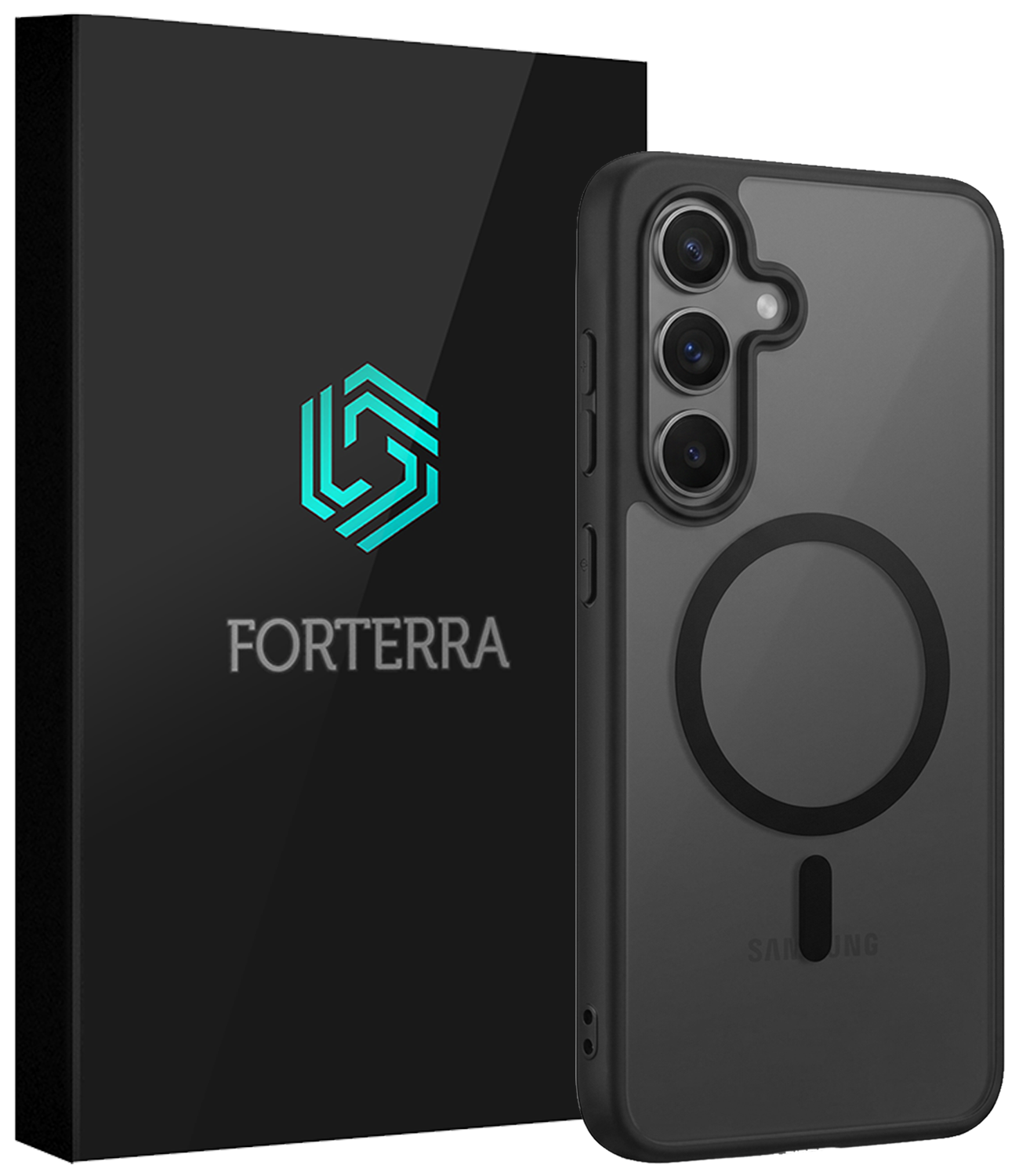 Forterra Forterra Samsung Galaxy S26 FE Magsafe Hoesje - Zwart