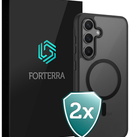 Forterra Forterra Samsung Galaxy S26 FE Magsafe Hoesje - Zwart - 2 PACK