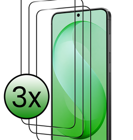 BASEY. BASEY. Samsung Galaxy S26 FE Screenprotector Glas Full Cover - 3 PACK