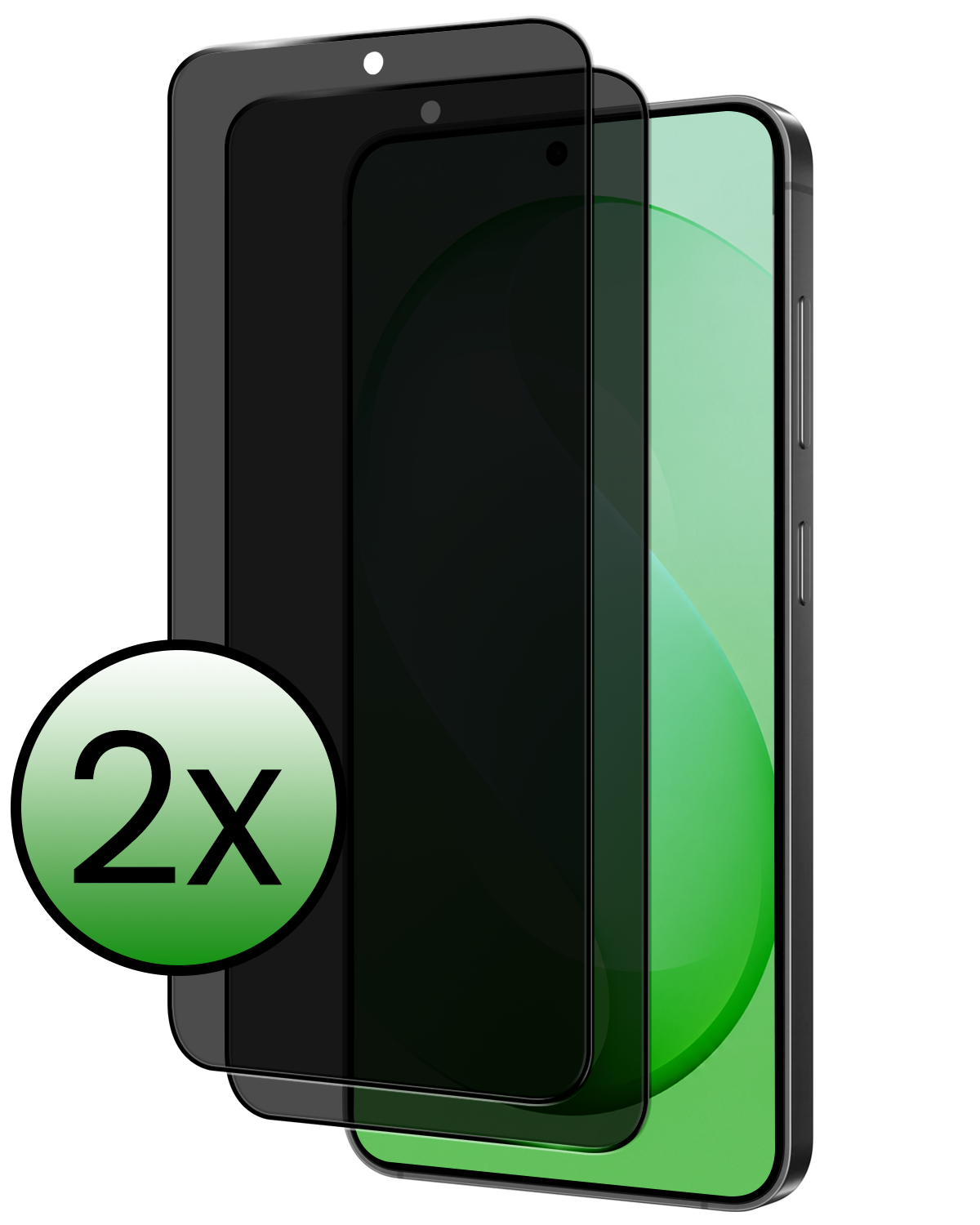 BASEY. BASEY. Samsung Galaxy S26 FE Screenprotector Glas Privacy - 2 PACK