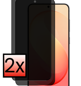 NoXx NoXx Samsung Galaxy S26 FE Screenprotector Glas Privacy - 2 PACK