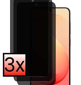 NoXx NoXx Samsung Galaxy S26 FE Screenprotector Glas Privacy - 3 PACK