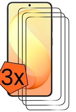 Nomfy Nomfy Samsung Galaxy S26 FE Screenprotector Glas Full Cover - 3 PACK