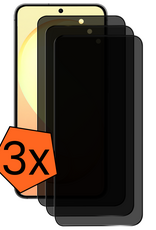 Nomfy Nomfy Samsung Galaxy S26 FE Screenprotector Glas Privacy - 3 PACK