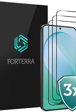 Forterra Forterra Samsung Galaxy S26 FE Screenprotector Glas Full Cover - 3 PACK