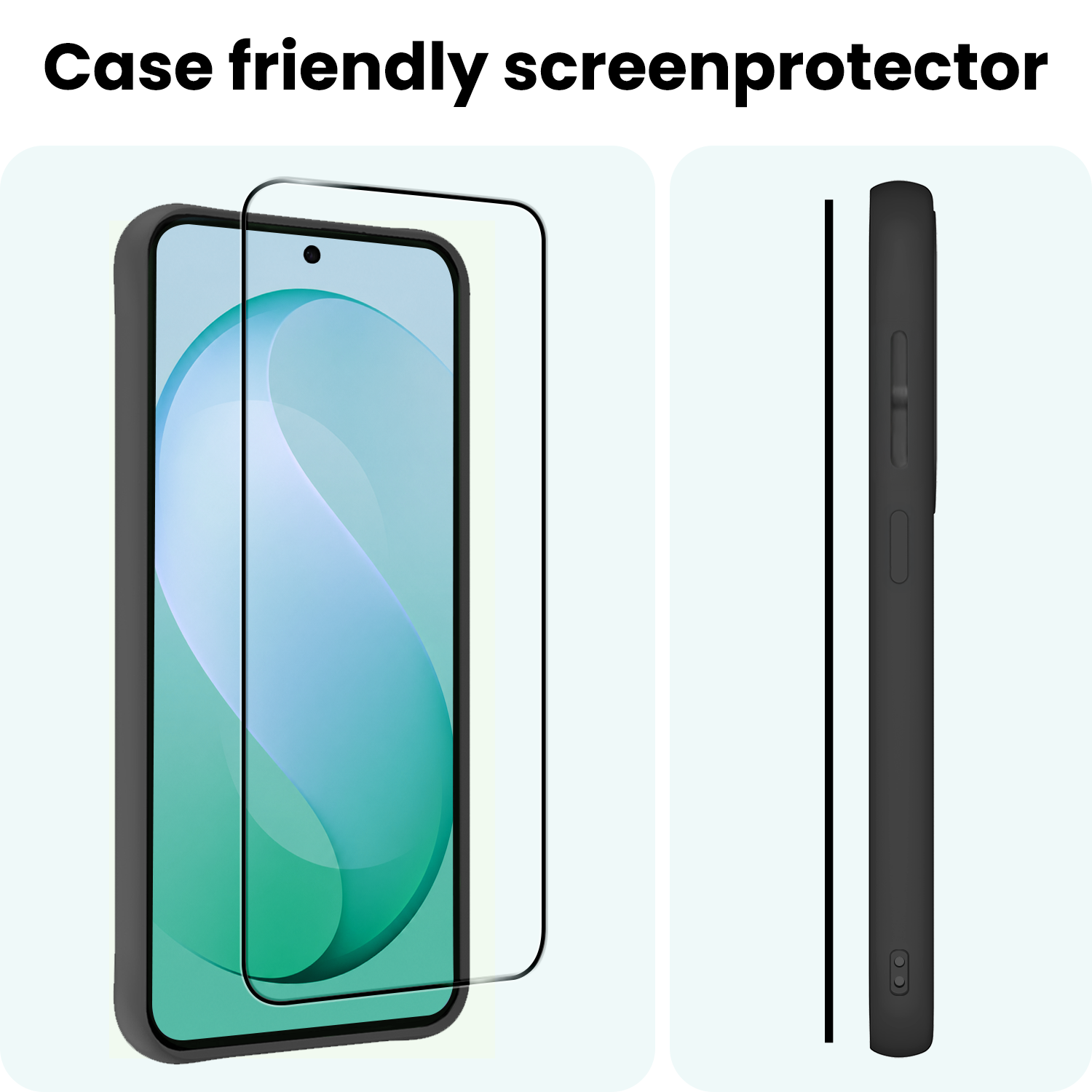 Forterra Forterra Samsung Galaxy S26 FE Screenprotector Glas Full Cover - 3 PACK