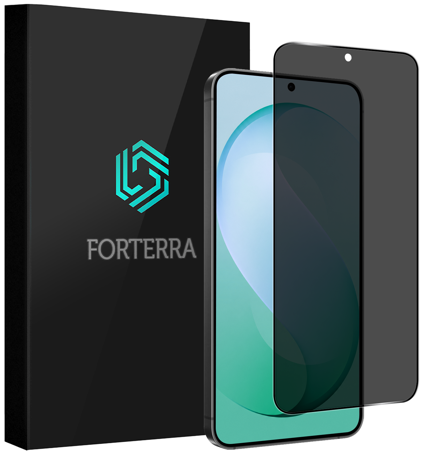 Forterra Forterra Samsung Galaxy S26 FE Screenprotector Glas Privacy
