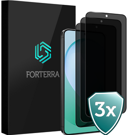 Forterra Forterra Samsung Galaxy S26 FE Screenprotector Glas Privacy - 3 PACK