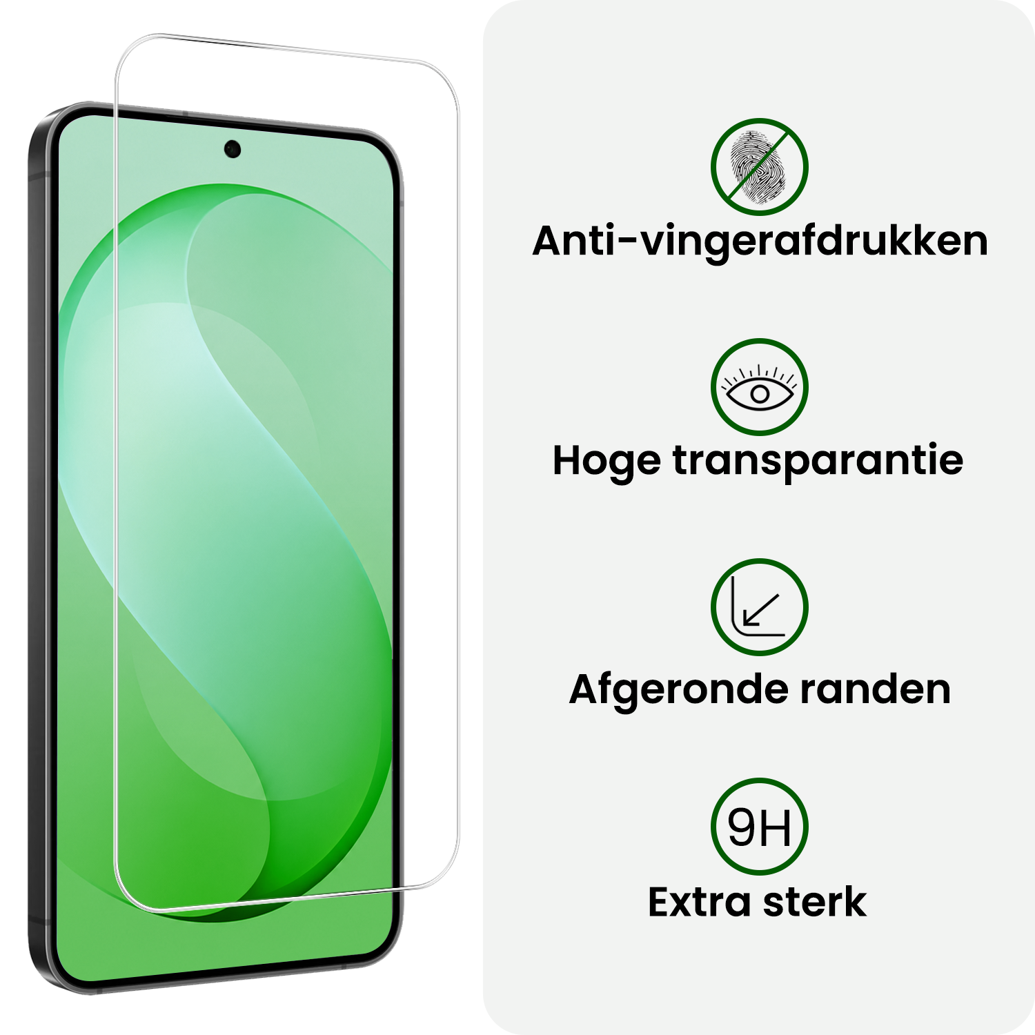 BASEY. BASEY. Samsung Galaxy S26 FE Screenprotector Glas - 3 PACK