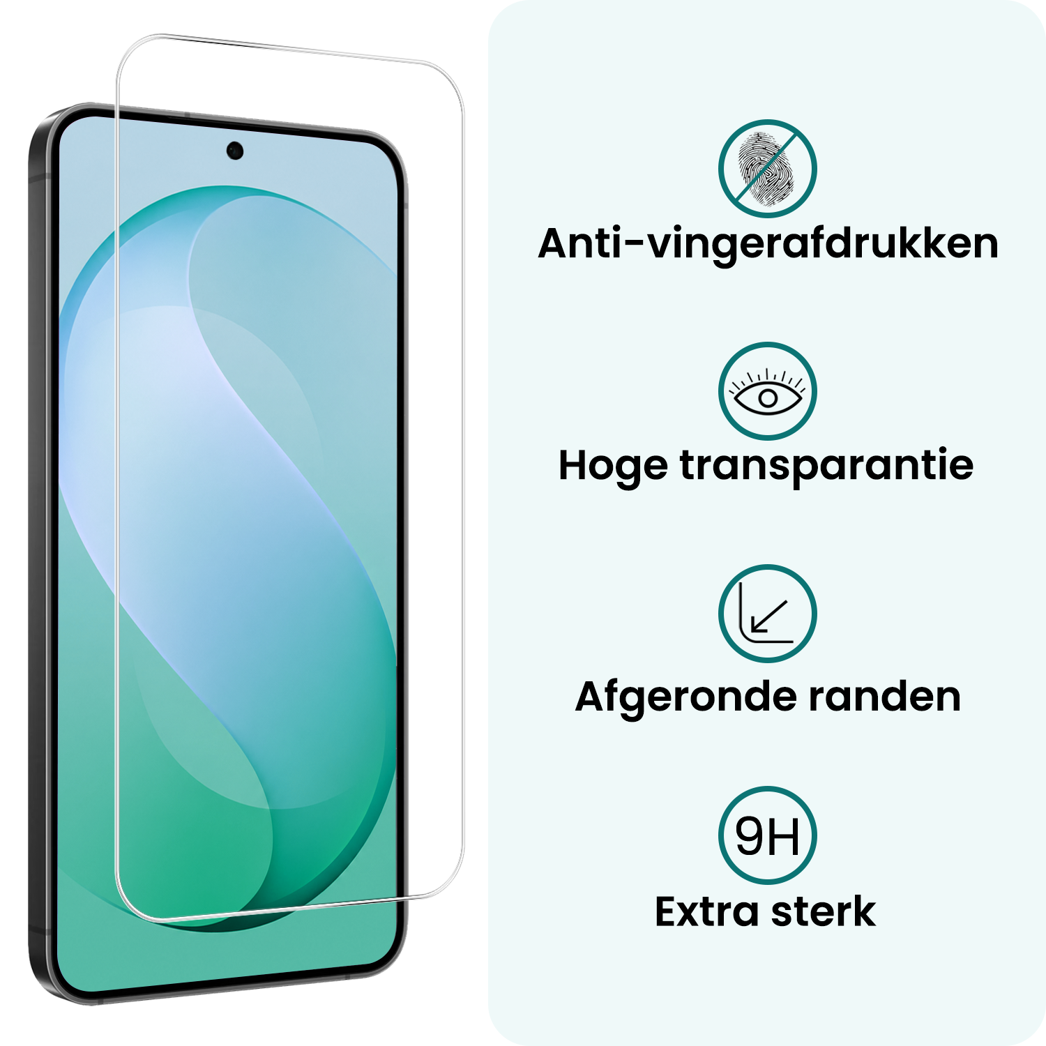 Forterra Forterra Samsung Galaxy S26 FE Screenprotector Glas