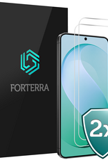 Forterra Forterra Samsung Galaxy S26 FE Screenprotector Glas - 2 PACK