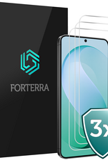 Forterra Forterra Samsung Galaxy S26 FE Screenprotector Glas - 3 PACK