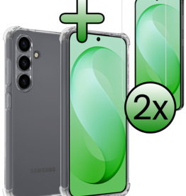 BASEY. BASEY. Samsung Galaxy S26 FE Hoesje Shockproof Met 2x Screenprotector
