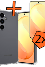 Nomfy Nomfy Samsung Galaxy S26 FE Hoesje Shockproof Met 2x Screenprotector