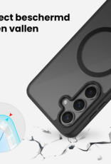 BASEY. BASEY. Samsung Galaxy S26 FE Magsafe Hoesje Zwart Met 2x Screenprotector