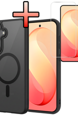 NoXx NoXx Samsung Galaxy S26 FE Magsafe Hoesje Zwart Met Screenprotector